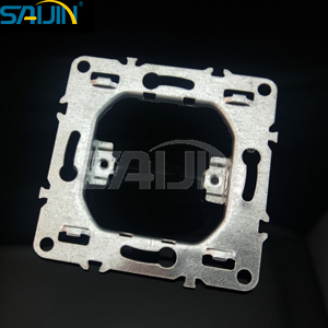 switch socket steel frame