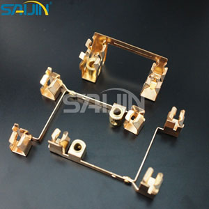 Electrical copper phosphor bronze stamping parts for switch socket