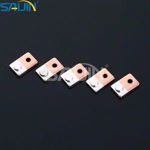 Bimetal Contact Rivets Supplier_Electric silver copper contact component Bimetal Contact Rivets Supplier_Electric silver copper contact component