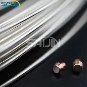 Contact rivet manufacturer-AgCdO Alloy Wires Contact rivet manufacturer-AgCdO Alloy Wires