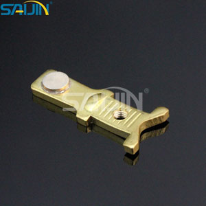 Electrical Welding Machine Components Silver Alloy Contact Part For Thermal Controller